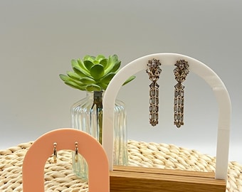 Jewelry Organizer, GEMINI Earring Display, Minimalist Earring Display for Markets, Boutiques, Trade Show, Gifts for Her, Bridesmaids gifting