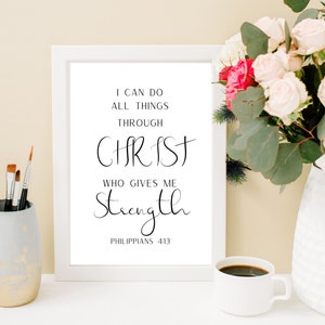 Bible Verses Printable, Bible Verse Art, Christian Printable Wall Art, Inspirational Scriptural Wall Art, Scripture printable, Christian art