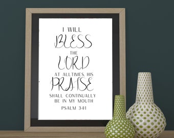 Bible Verse Printable, Bible Verse Art, Christian Printable Wall Art, Inspirational  Wall Art, Scripture Printable, Scripture wall art,