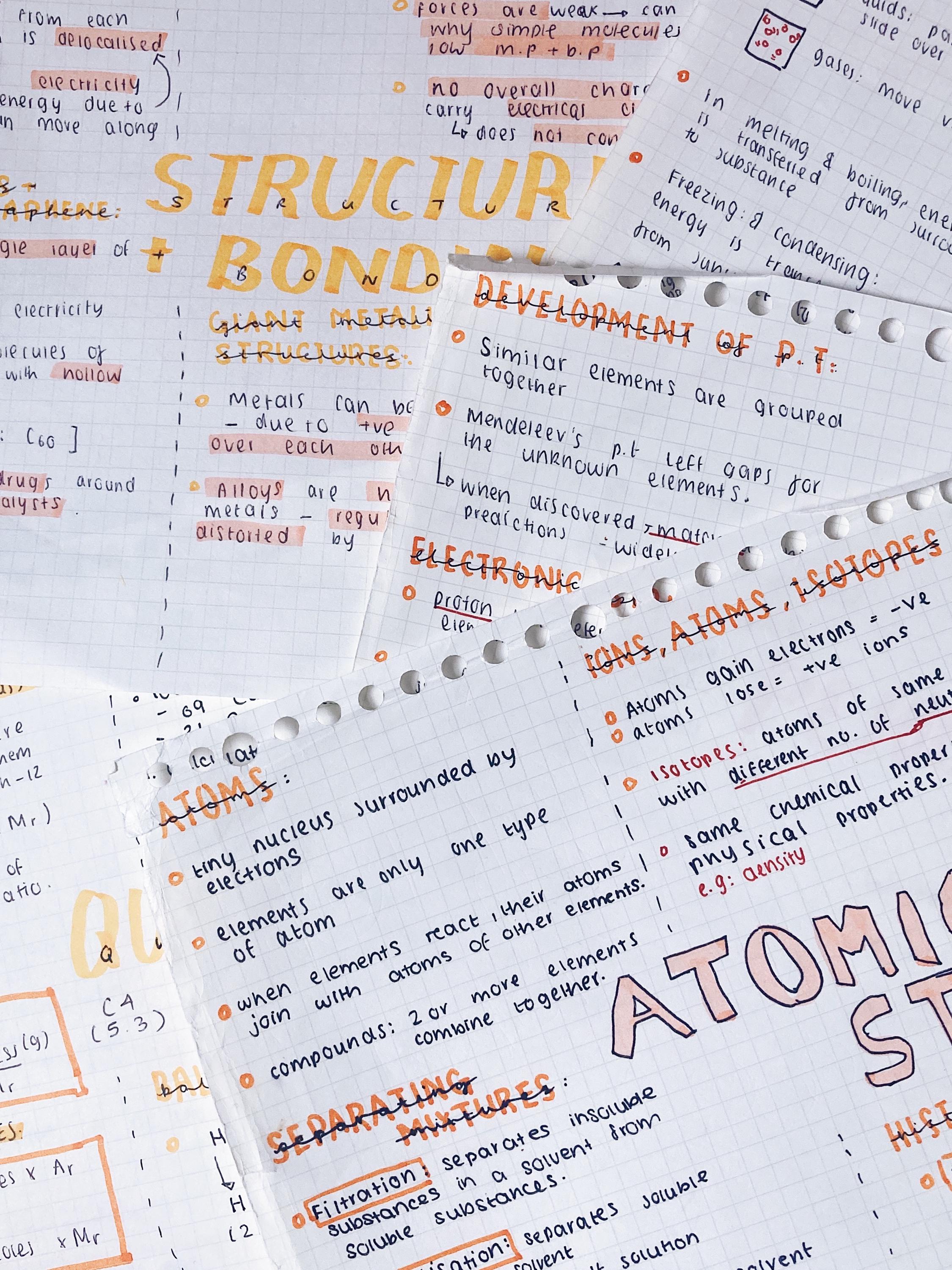 GCSE AQA Chemistry Double Science Mindmap Notes C1-C12 - Etsy