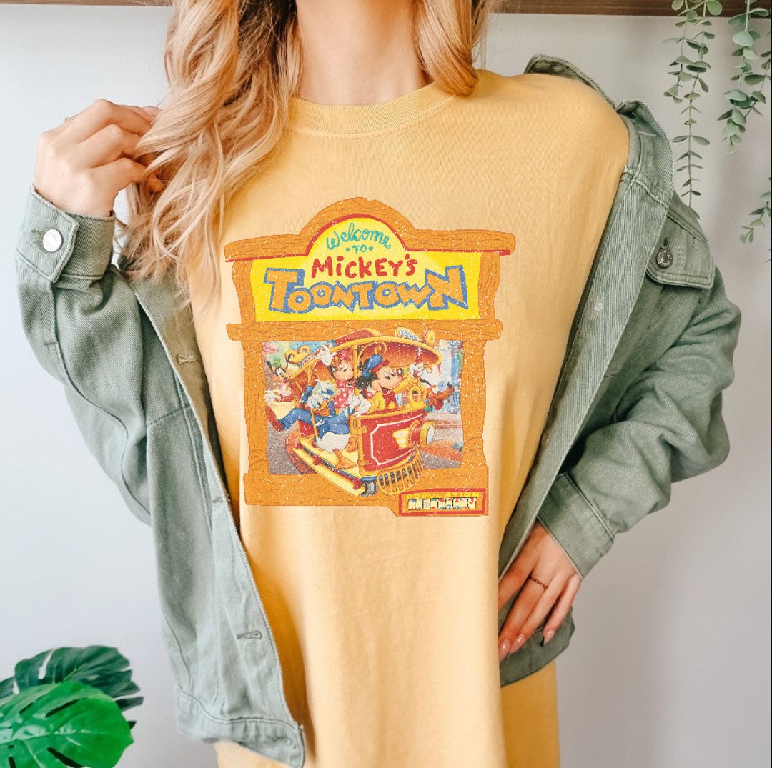 Retro 90S Mickey's Toontown Mickey and Friends Shirt - Etsy