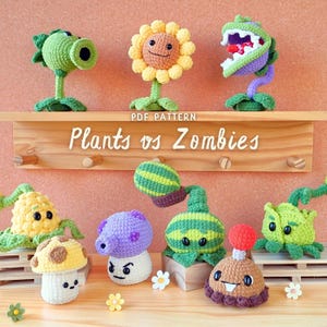Blossoming Creations Amigurumi Crochet Pattern Collection, Garden Defender Amigurumi Crochet, Amigurumi Crochet Pattern, Crochet Pattern