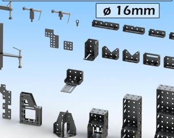 METRIC Fixture Accessories For 16mm Welding Fixture Table