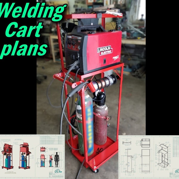 Welding Cart super small Footprint