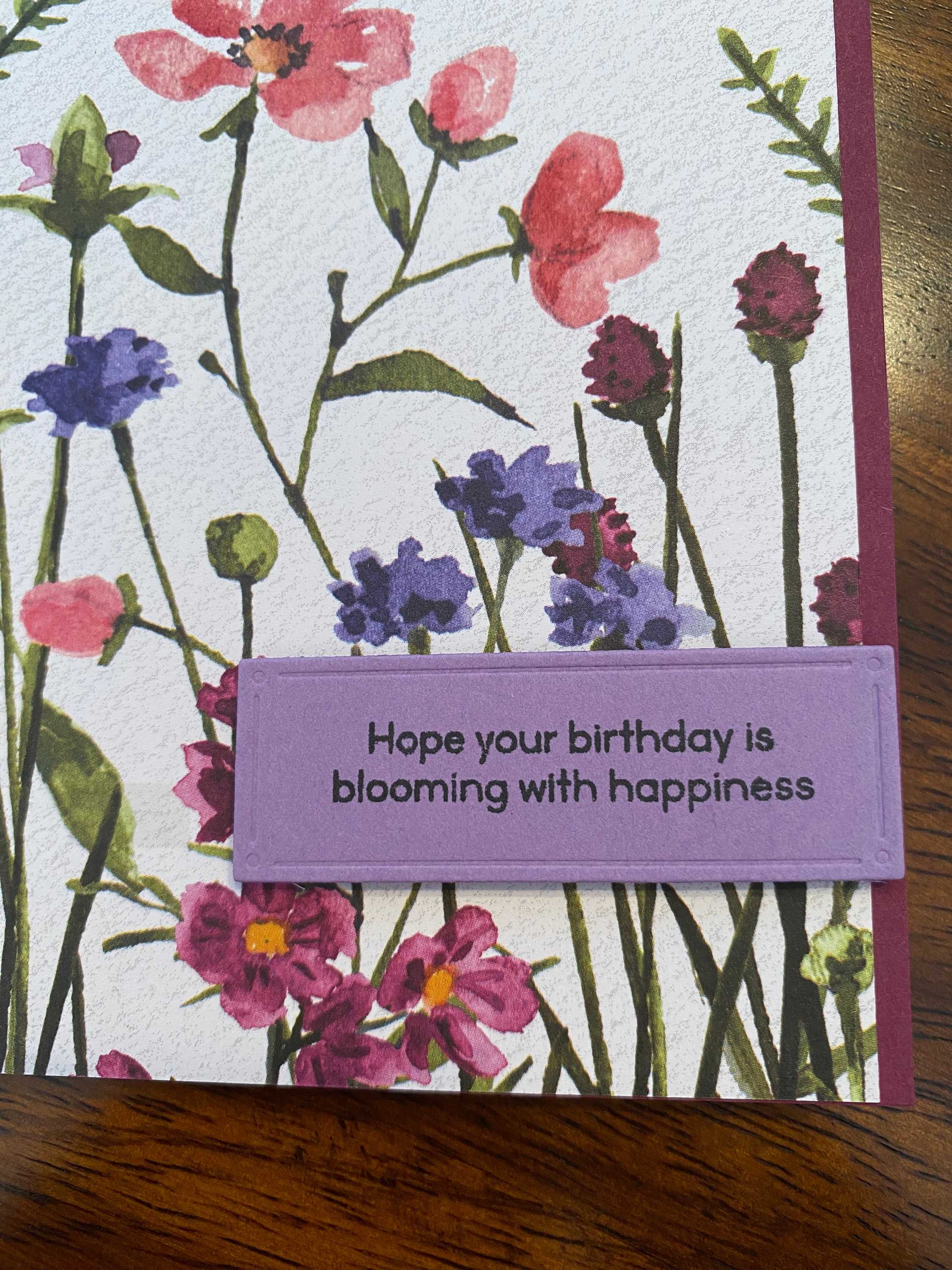 Blooming Birthday Card #3 - Etsy