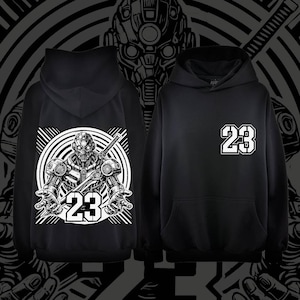 Bluza z kapturem unisex Tekno Ninja