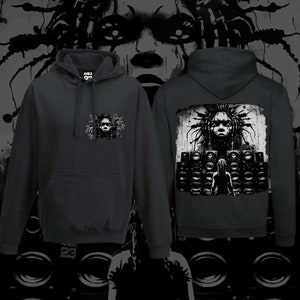 Bluza z kapturem unisex Tekno control