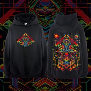 Unisex hoodie Acid Fantasy