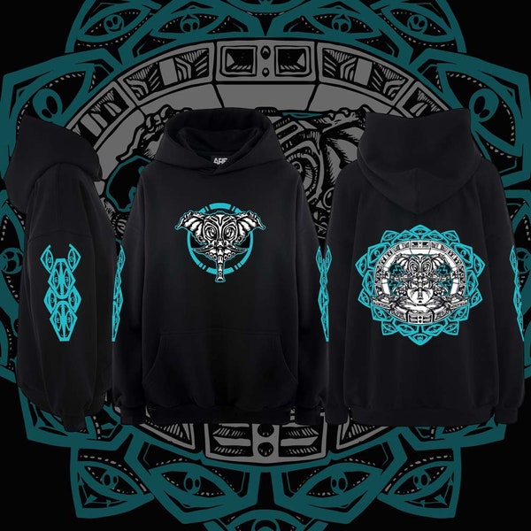 Unisex hoodie Ganesha