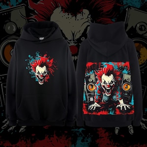 Unisex hoodie Creepy clown