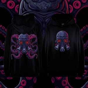 Unisex hoodie Rave Ktulu