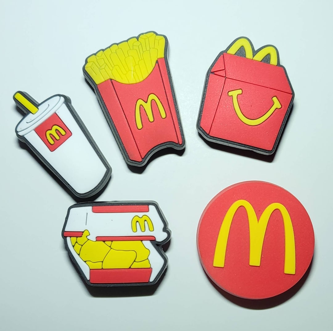 McDonald's® x Crocs Jibbitz™ Shoe Charms 5 Pack - Multicolor