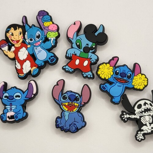 Disney's Lilo & Stitch Croc Charm Collection Etsy