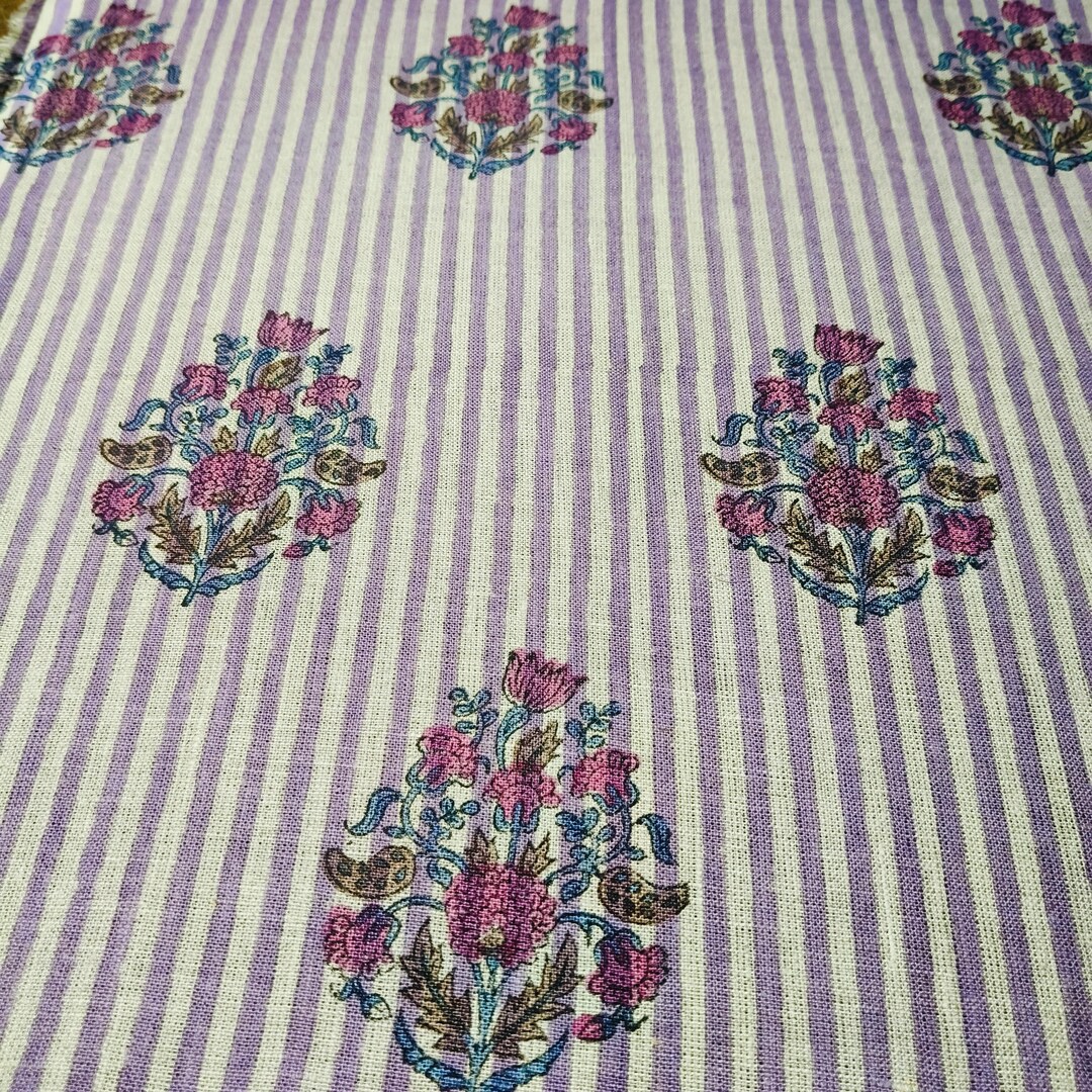 Stripe Boota: Pure Linen 58