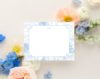 Catholic French Toile, Catholic Stationery Set, Pack of 10
