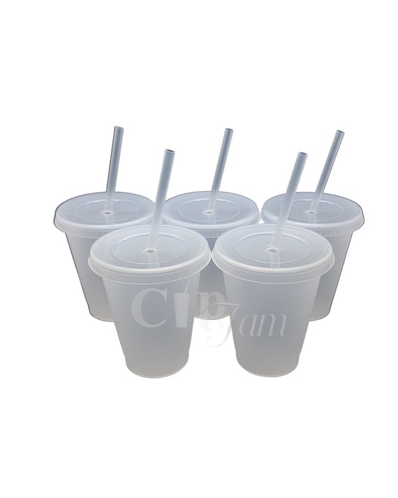 16oz Frosted Blank Cold Cup - Etsy