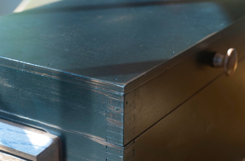 Decorative Wood Box Black Wood Box Decorative Storage Etsy