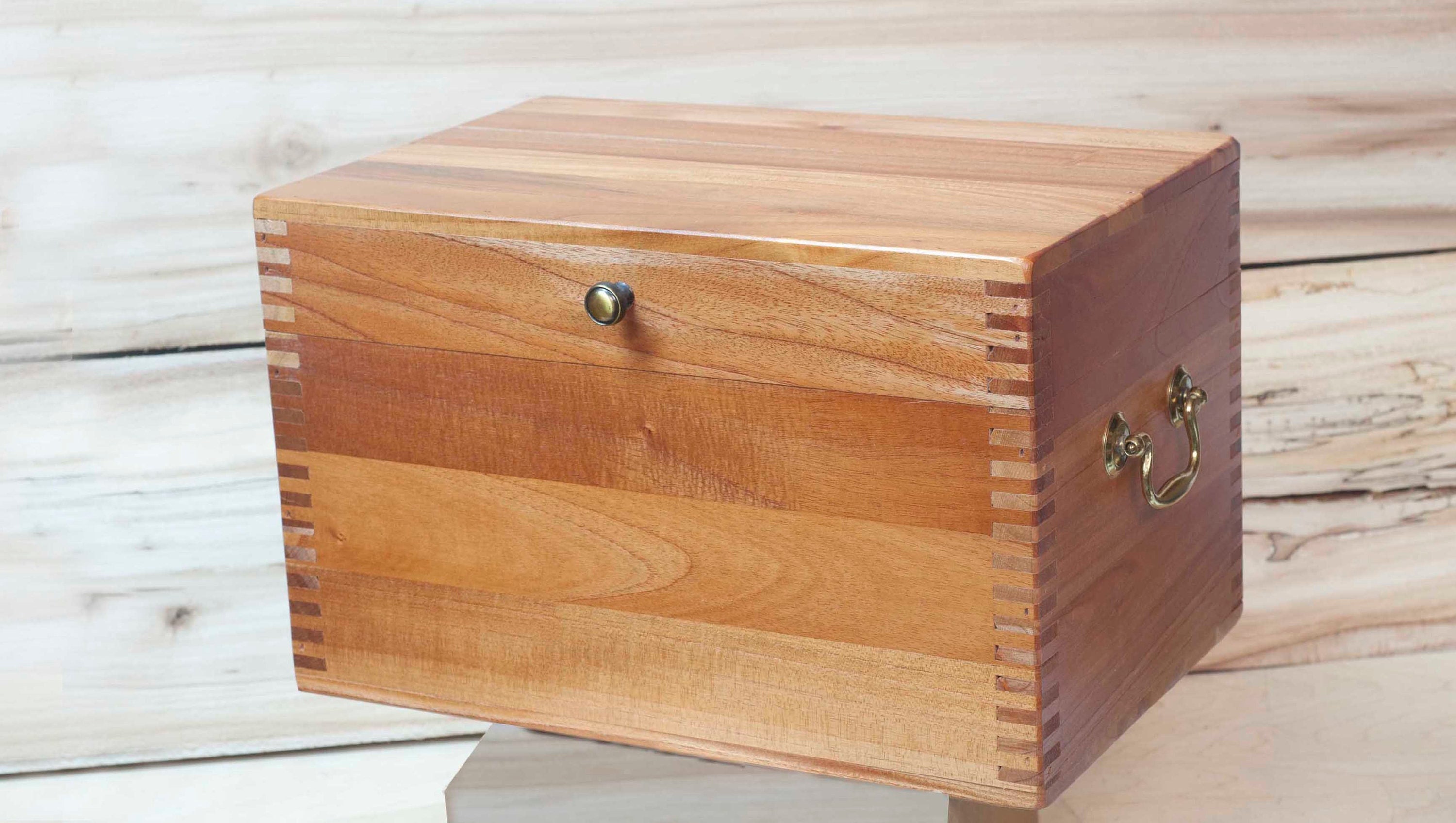 Cedar Keepsake Box Wooden Trinket photo