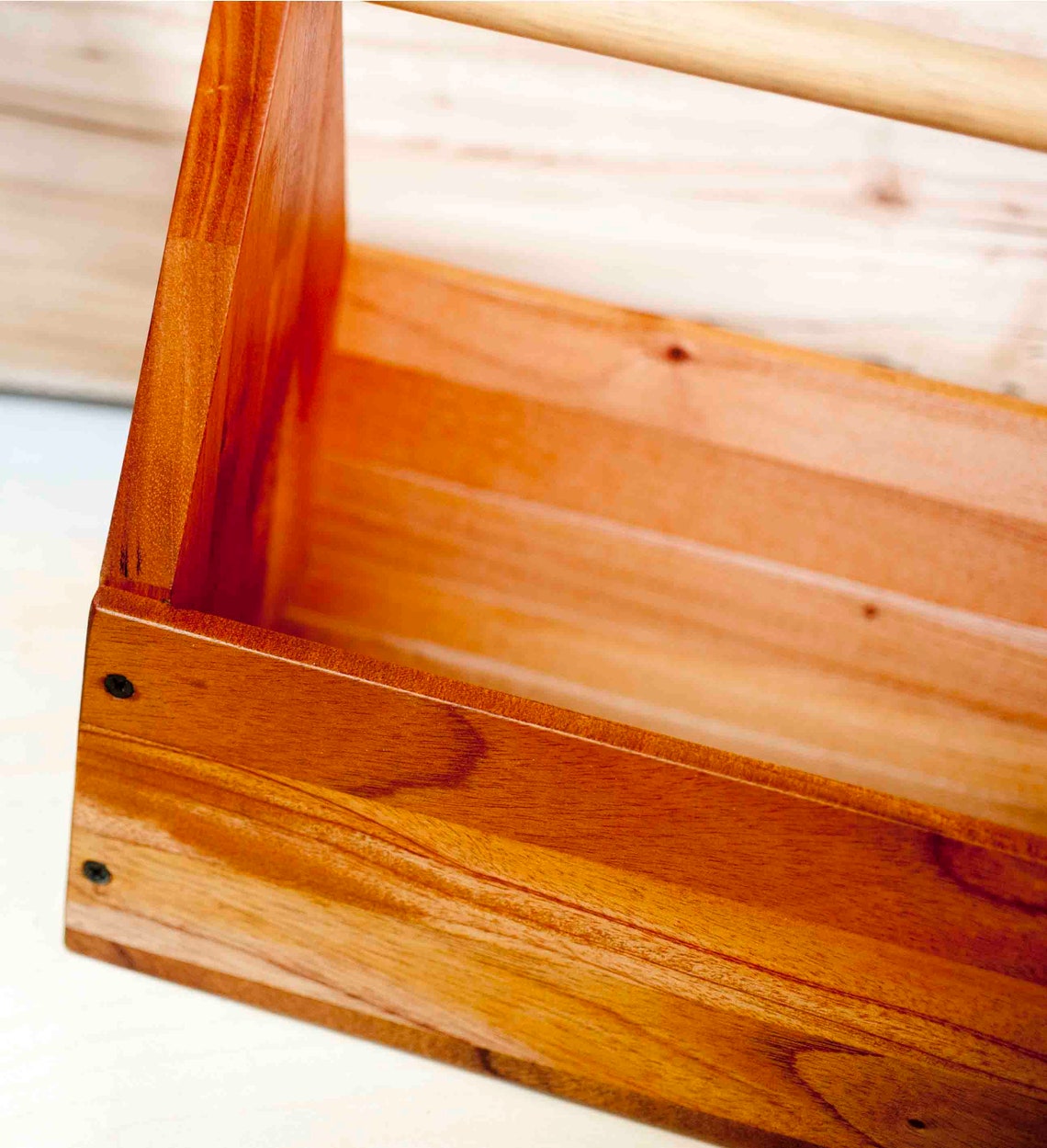 Cedar Wood Tool Box Tool Caddy Wooden Box Aromatic Cedar Etsy