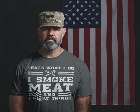 Funny Gift Bbq Smoker Tee - My Meat Smoking T-Shirt Funny Gift Bbq Smoker Tee - My Meat Smoking T-Shirt
