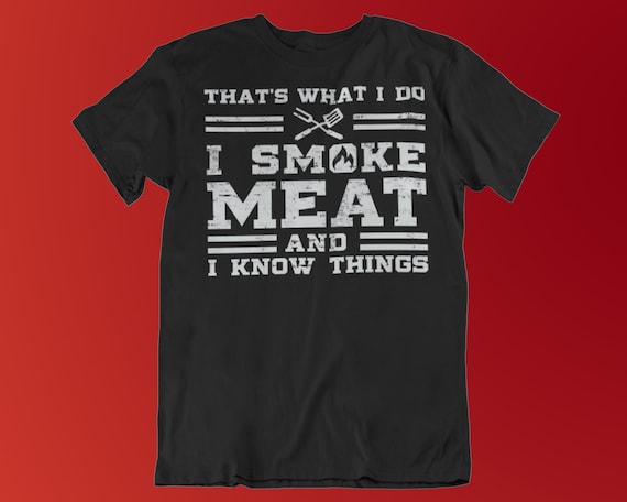 Grilling Gifts for Men, Smoker Accessories, Funny Meat Grill Shirts, Bbq Smoker  Gifts, Dad Grilling Tee Shirts, Father Christmas Grill Gift 