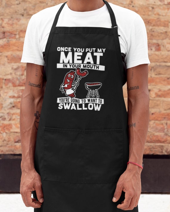 Funny Apron for Men Grilling Apron Dad Apron Smoker Grill - Etsy