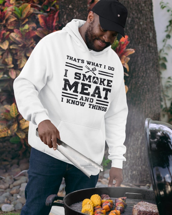 Bbq Smokers Cool Hoodies With Sayings, Dad Funny Fall Sweatshirt, Bbq Smoker  Gifts, Smoking Grilling Gifts Fpr Men, Smoker Grill Accessories 