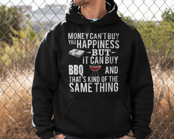 Funny Hoodie With BBQ Sayings, Meat Smoker Sweatshirt for Grillers