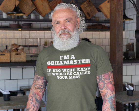 Grill Master Bbq Shirt, Dirty Joke Shirt, Gag Gifts for Men