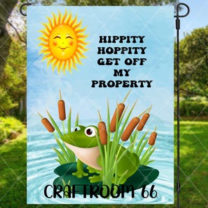 Funny Garden Flag|Decorative Garden Flag|Funny Flag|Humor Yard Decor|Outside Decor|Garden Gift|Garden Decor|Handmade
