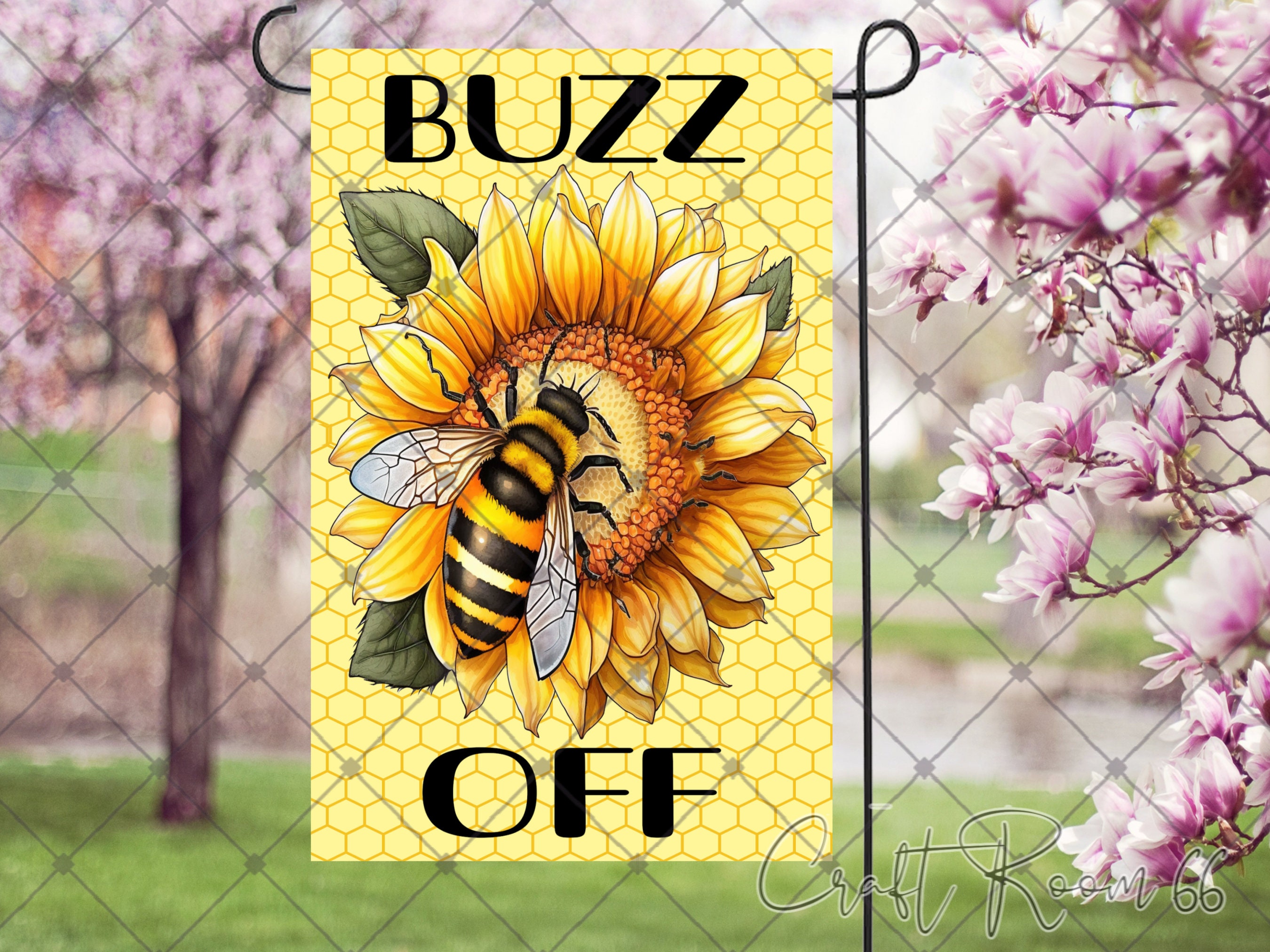 16 Bumble Bee Outdoor Garden Wall Thermometer