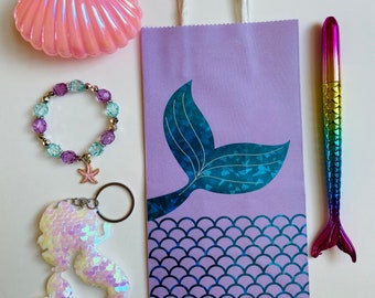 Carnival Prize Necklace Mermaid Theme Party Favors for Girls Hair Clip Hair Ties Gift Bags Mermaids Accessories Kit for Kids Birthday Party Supplies Bracelets Mermaid Rings Goodie Bag Fillers Sticker Carnival Prize Necklace Mermaid Theme Party Favors for Girls Hair Clip Hair Ties Gift Bags Mermaids Accessories Kit for Kids Birthday Party Supplies Bracelets Mermaid Rings Goodie Bag Fillers Sticker