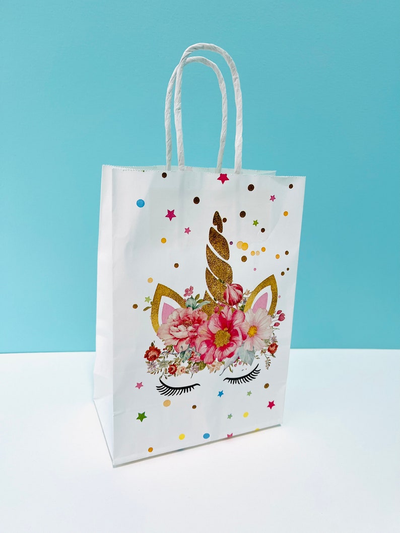 7piece Unicorn Party Bag Next Day Delivery Available, Unicorn Birthday