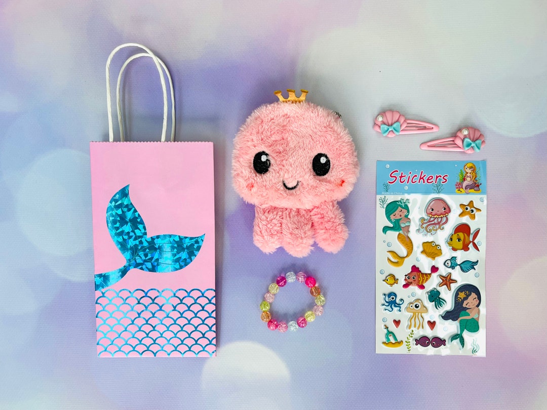 6piece Mermaid Party Bag Next Day Delivery Available, Under the Sea