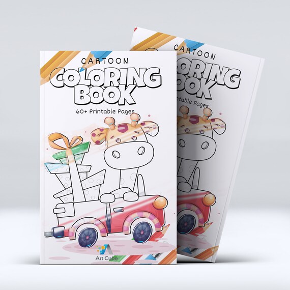 Digital 60 Coloring Pages in PDF Coloring Page Pdf - Etsy