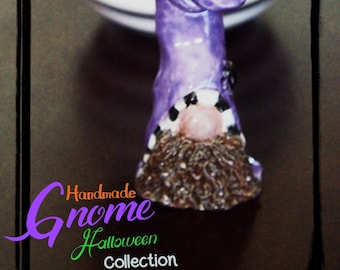 Handmade Ceramic Gnome - Halloween Collection(1.1)