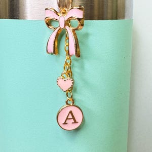 Enamel Charms for Stanley Tumbler Handles – Pink also Available in White, Black and Red for your Quencher, Tumbler, Olivia Rodrigo,