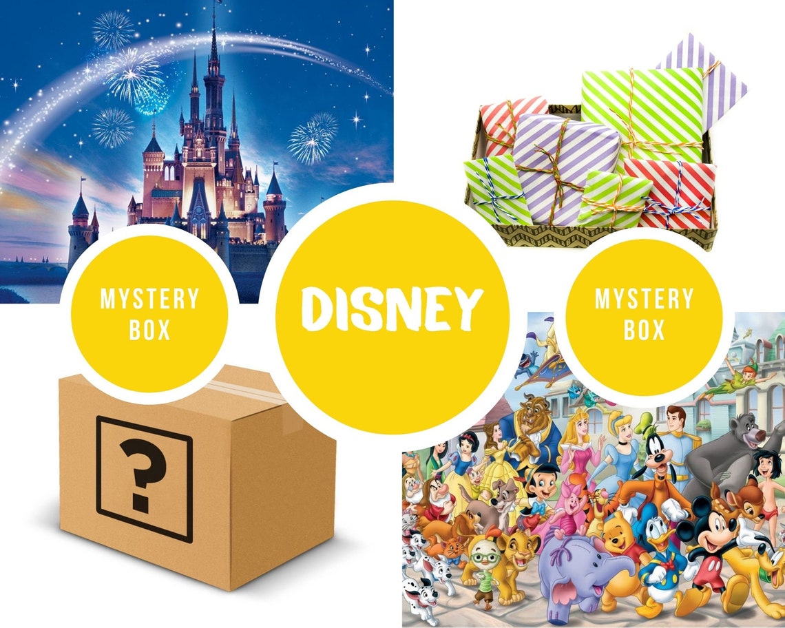 Disney Mystery Box Surprise Box Disney Party Etsy