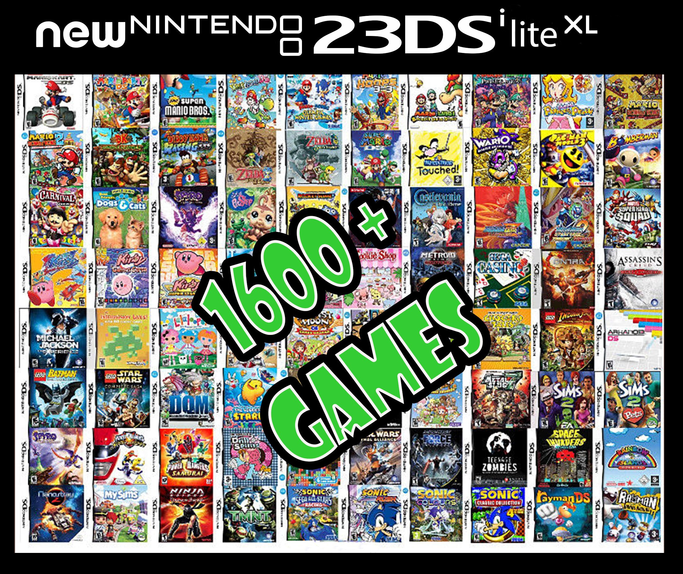 Ultimate 1600 in Multigame 3ds/ds/all Ds Consoles/updated -