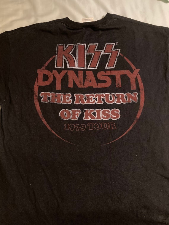 Kiss Rare Dynasty Live Concert Vintage Style Shirt XL - Etsy