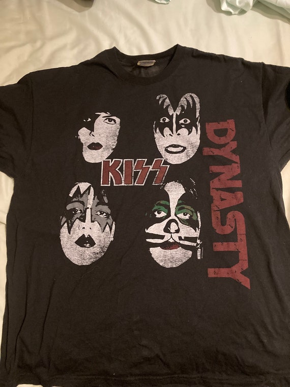 Kiss Rare Dynasty Live Concert Vintage Style Shirt XL - Etsy