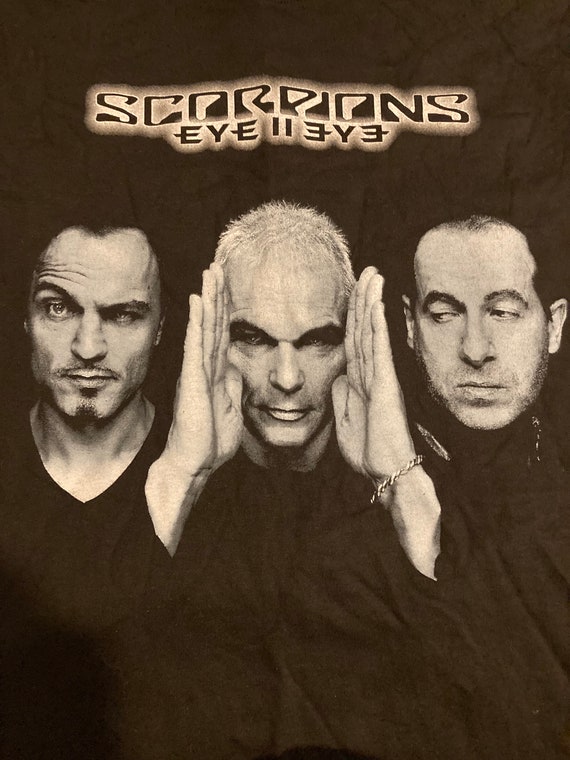 Scorpions Rare Vintage Eye II Eye Shirt NWOT XL