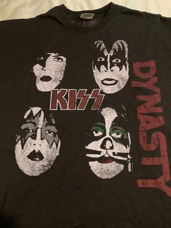 Kiss Rare Dynasty Live Concert Vintage Style Shirt
