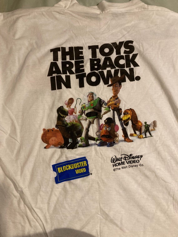 Toy Story 2 Rare Vintage Shirt - Blockbuster Video