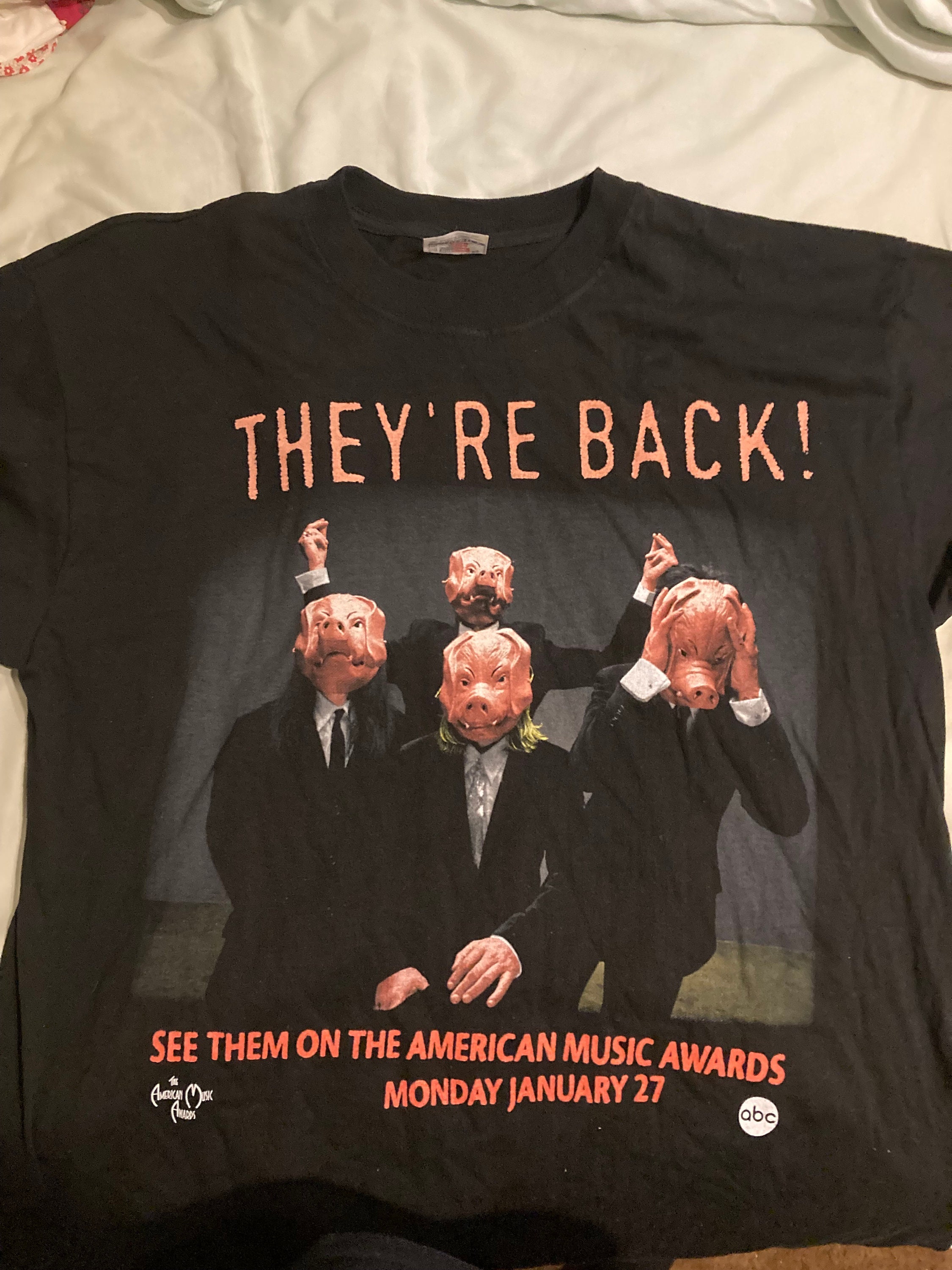 1997 Motley Crue Generation Swine Shirt – WyCo Vintage