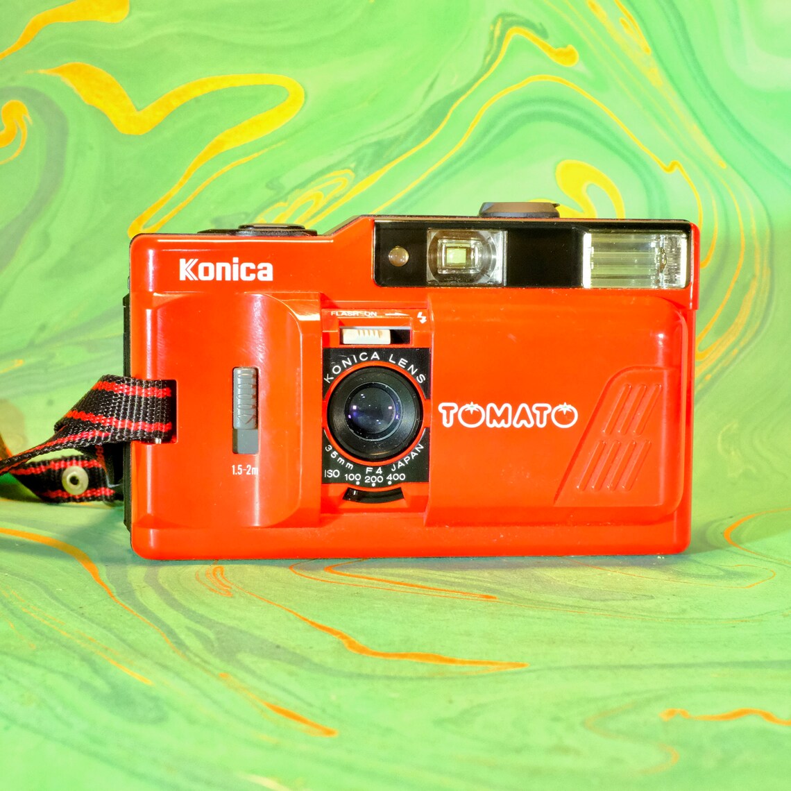 Konica TOMATO point and shoot camera 35mm camera Etsy