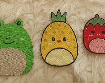 Squishies iron on patches