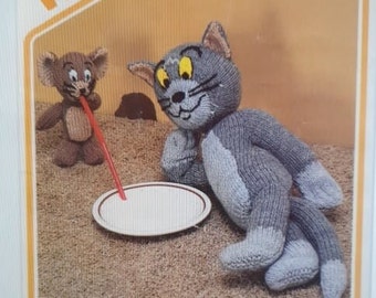 Tom and Jerry Knitting Pattern