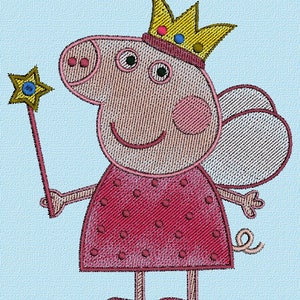 Peppa pig vestida de princesa hotsell
