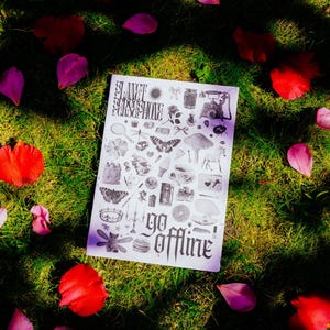 Go Offline Zine (Print-at-home booklet + PDF) - zines and gifts for girls, women and/or witch lovers